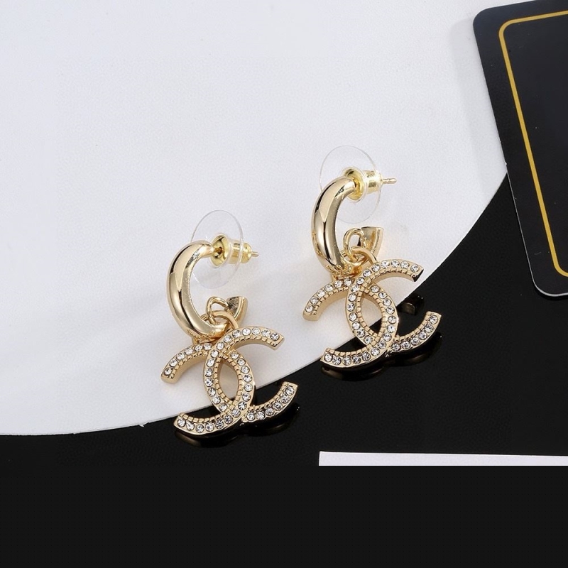 Ch*el earrings